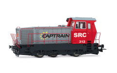 Electrotren HE2029S - H0 - Diesellok BR 312 Captrain, SRC, Ep. VI - DC-Sound